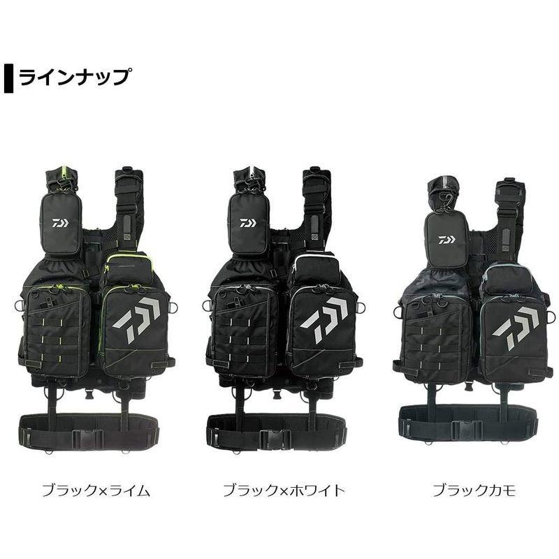 早い者勝ち訳あり！ ダイワ(DAIWA) フィッシングベスト ベンチクールゲームベストIV ブラックカモ フリー DF-6109 【G3894546709】(21586円)