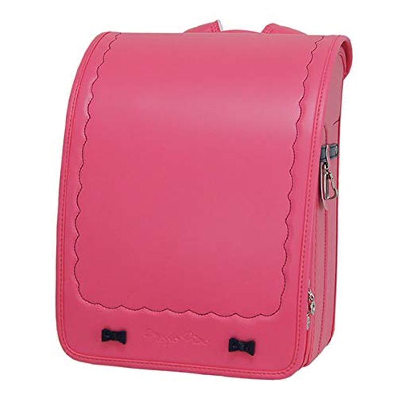 ランドセル 女の子 2022年 メゾピアノ mezzo piano ガーリーリボングラン 0103-2407 コーラルピンク