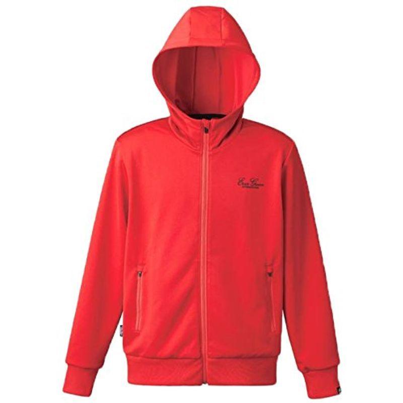 エバーグリーン(EVERGREEN) E.G.フルジップパーカー レッド L