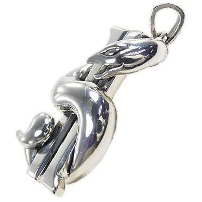 【〜6/6まで出品】 キングリモ KING LIMO / キング スネーク ダラー ペンダント KING SNAKE DOLLER PENDANT メンズネックレ 【XU9084008889】(32497円)