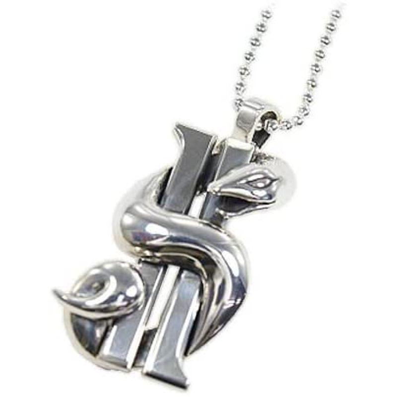 【〜6/6まで出品】 キングリモ KING LIMO / キング スネーク ダラー ペンダント KING SNAKE DOLLER PENDANT メンズネックレ 【XU9084008889】(32497円)