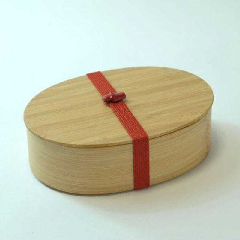 公長齋小菅 積層小判一段弁当箱 朱