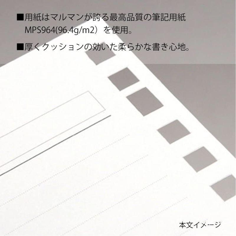 マルマン ルーズリーフ バインダー A4 ソメス 高級本革 30穴 ブラック F15-05 バインダー A4 30穴 ルーズリーフ ソメス 高級本革 ブラック F15 サイズ
