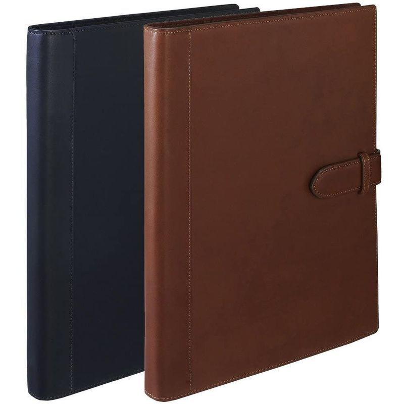 マルマン ルーズリーフ バインダー A4 ソメス 高級本革 30穴 ブラック F15-05 バインダー A4 30穴 ルーズリーフ ソメス 高級本革 ブラック F15 サイズ