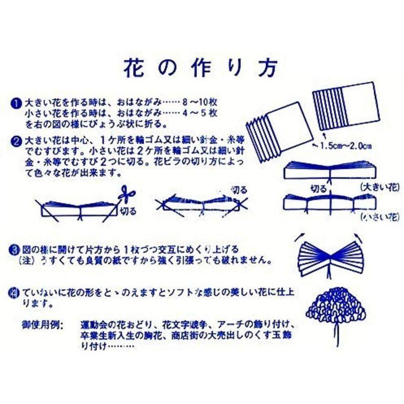 【美品】 合鹿製紙 お花紙 五色鶴 500枚 あか 60冊 No.14-60P 【1026558596】(36724円)