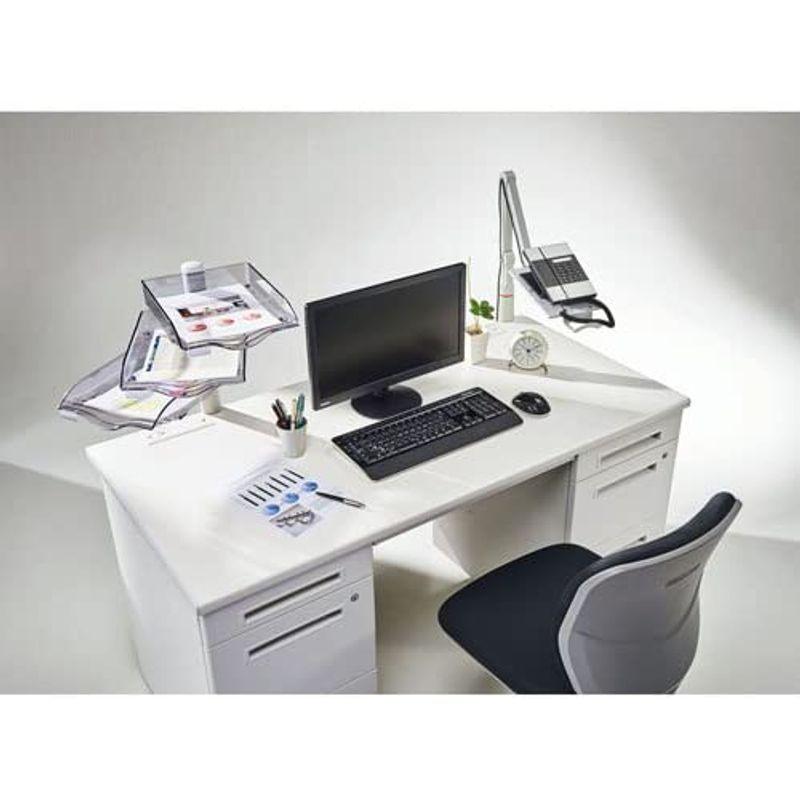 即購入可★ ライオン事務器 机上用品 ノーバス社製 レタートレー 360度回転タイプ No.7205 【3280453282】(18183円)