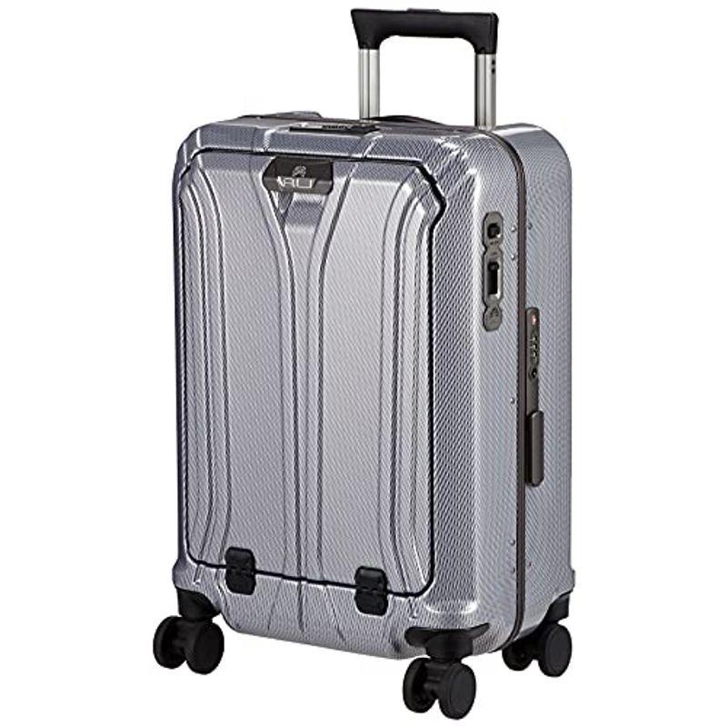 エー・エル・アイ スーツケース Solid Knight 53.5 cm 3.9kg ウェーブシルバー