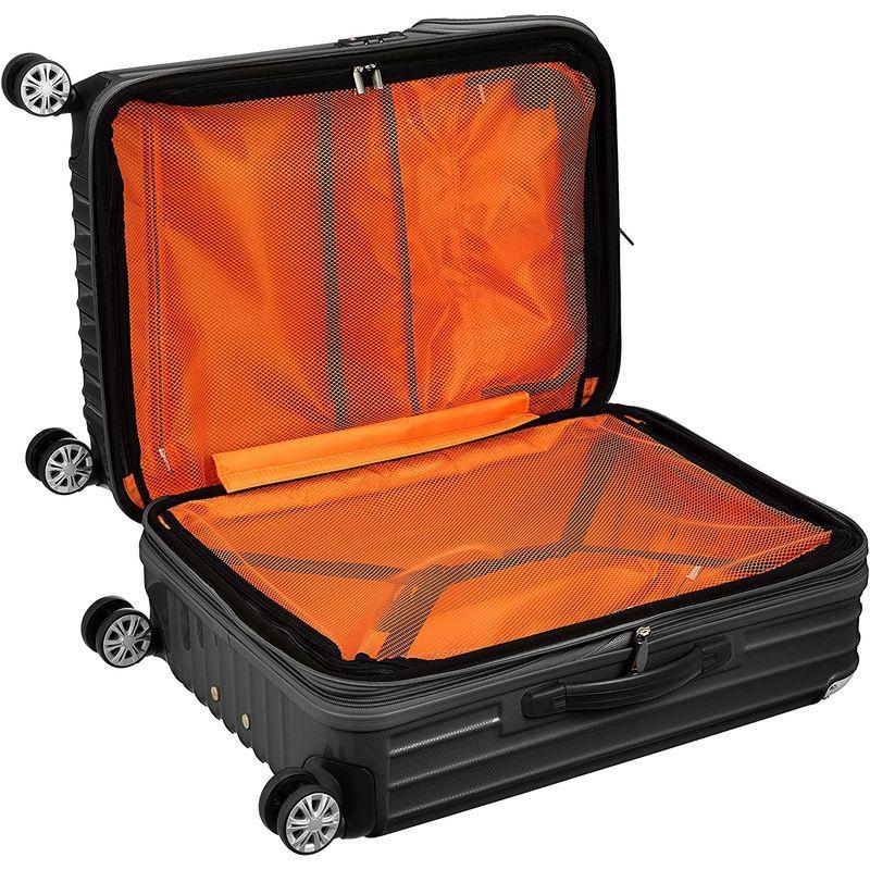 トラベリスト スーツケース ジッパー トップオープン モーメント 拡張機能付き 61L 64 cm 4.3kg ブラックカーボン 61L スーツケース ジッパー トップオープン モーメント 拡張機能付き cm 3kg ブラックカーボン ファスナー