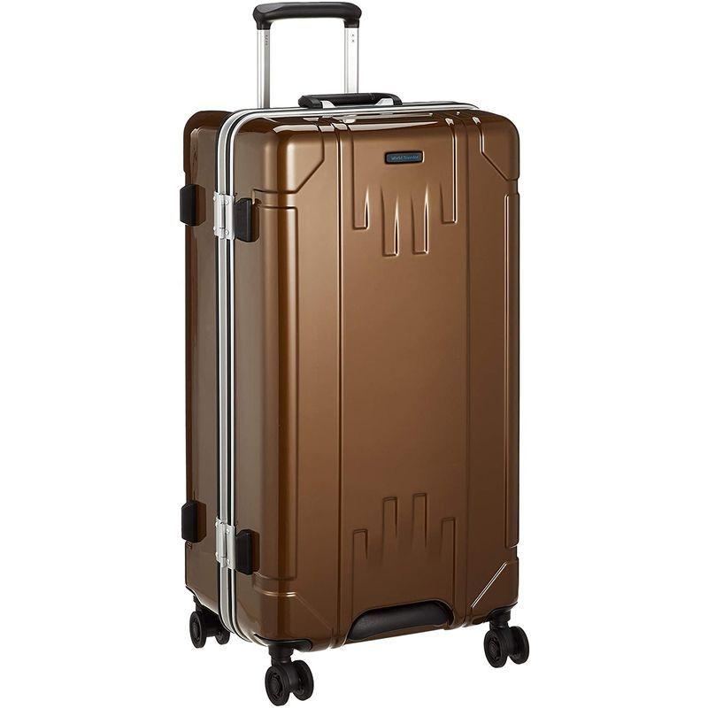 お値下げ ワールドトラベラー スーツケース トゥルム 80L 70 cm 5kg ブラウン 【2979508051】(16515円)