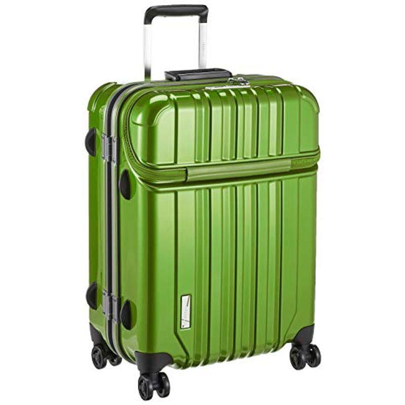 トラベリスト スーツケース フレーム トップオープン トラストップ 無料預入 76-20410 63L 62 cm 4.9kg ライム