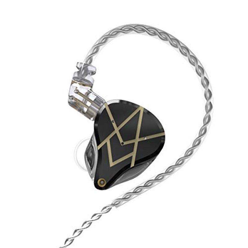 KZ ASXヘッドフォン20 BAユニットHIFIサブウーファースインイヤーモニターバランスアーマチュアヘッドフォンノイズ低減耳栓スポーツヘ