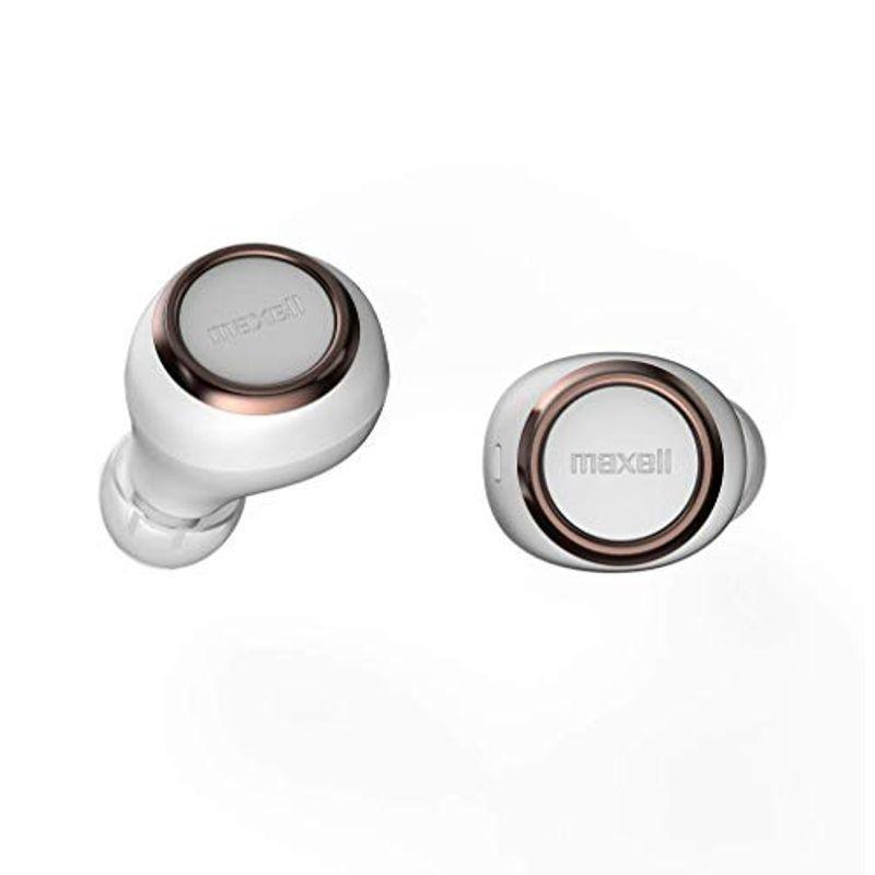 maxell MXH-BTW1000 完全ワイヤレス型 Bluetoothイヤホン TWS (WC ホワイト×カッパー)