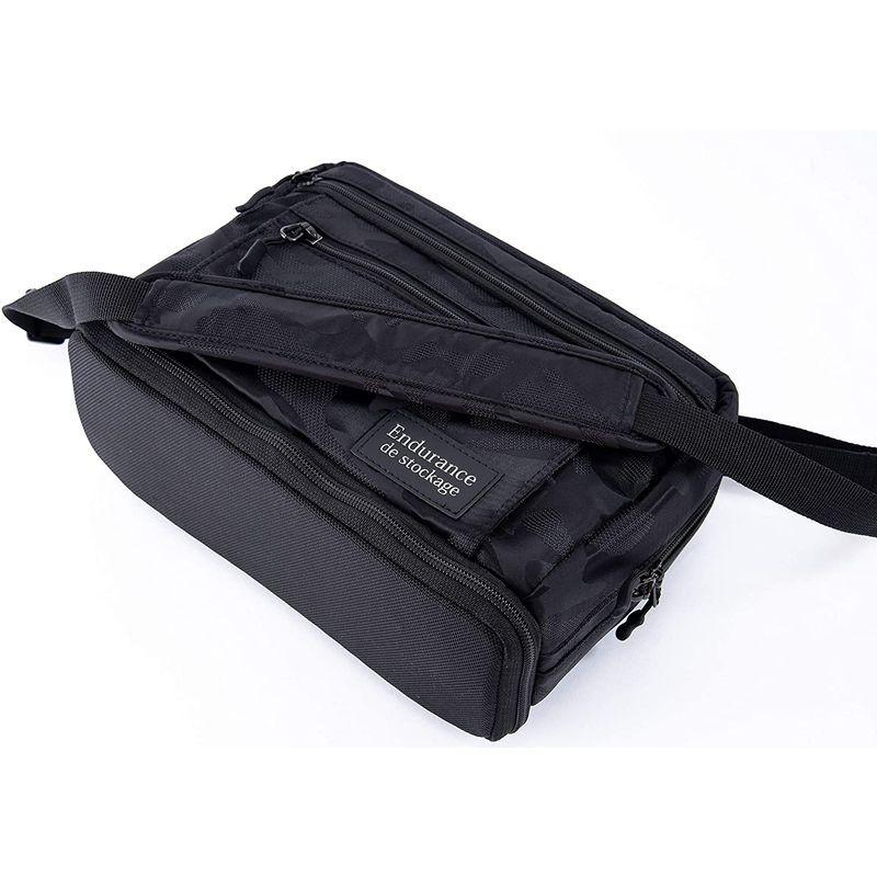 Endurance シューティングマルチ カメラバッグ ショルダーバッグ レンズ交換用バッグ 大容量 望遠レンズ おしゃれ (ブラック迷彩 シューティングマルチ カメラバッグ ショルダーバッグ レンズ交換用バッグ 大容量 望遠レンズ おしゃれ ブラック迷彩