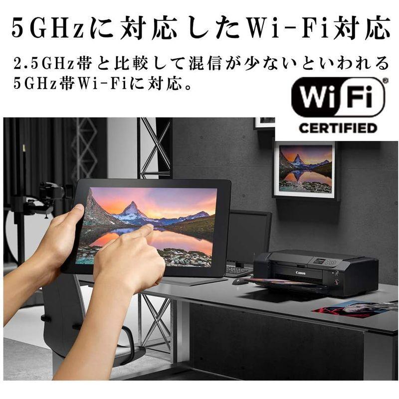 キヤノン　Canon　インクジェットプリンター　Wi-Fi　A3ノビ対応　imagePROGRAF　有線LAN搭載　PRO-G1　顔料10色