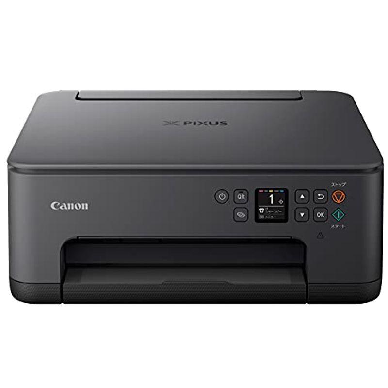Canon プリンター A4インクジェット複合機 PIXUS TS7530 ブラック 2021年モデル テレワーク向け