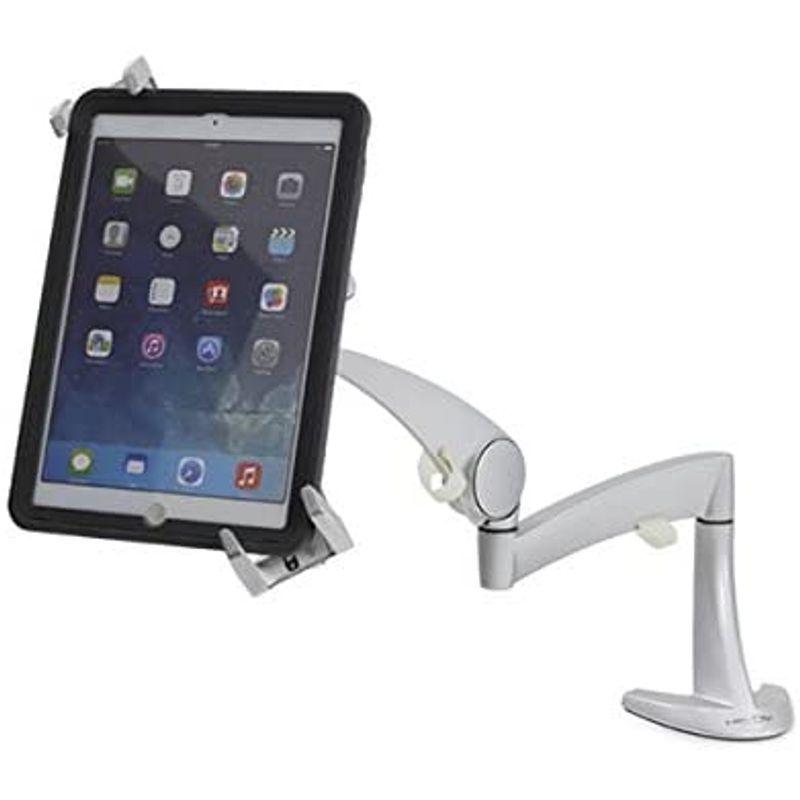 エルゴトロン タブレット用クレードル 施錠付き 7.9~13インチ(2.3kg)まで対応 45-460-026 タブレット用クレードル 施錠付き 13インチ 3kg まで対応