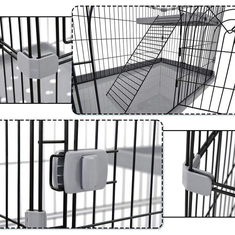 猫ケージ キャットケージ ペットケージ 3段 キャット ケージ ペット ケージ 猫ゲージ おしゃれ キャットハウス ネコ ハウス 脱走防止 ケージ 3段 猫ゲージ キャットケージ ペットケージ キャット ペット おしゃれ キャットハウス ネコ ハウス 脱走防止 　 サイズ