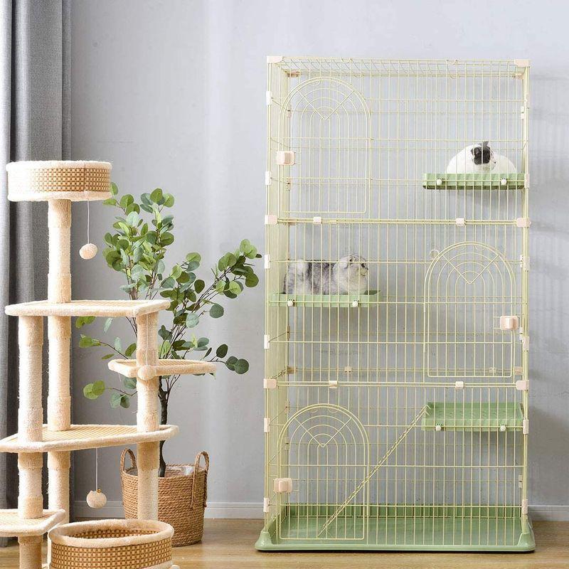 猫ケージ キャットケージ ペットケージ 3段 キャット ケージ ペット ケージ 猫ゲージ おしゃれ キャットハウス ネコ ハウス 脱走防止 ケージ 3段 猫ゲージ キャットケージ ペットケージ キャット ペット おしゃれ キャットハウス ネコ ハウス 脱走防止 　 サイズ