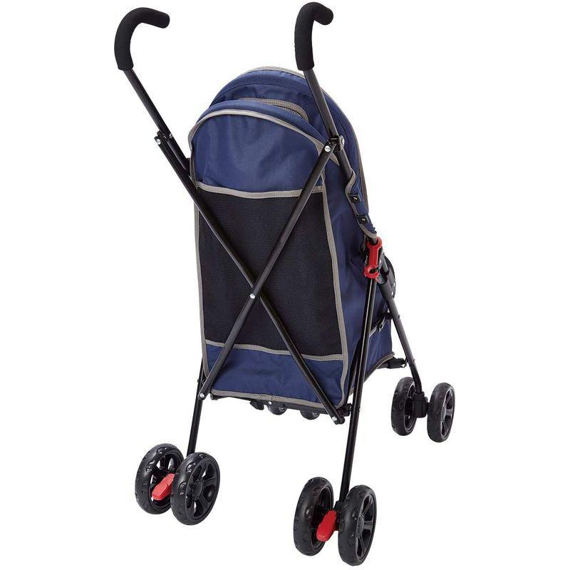 ペティオ (Petio) Porta ポルタ ドッグカート軽量アンブレラタイプ ネイビー Petio Porta ポルタ ドッグカート軽量アンブレラタイプ ネイビー