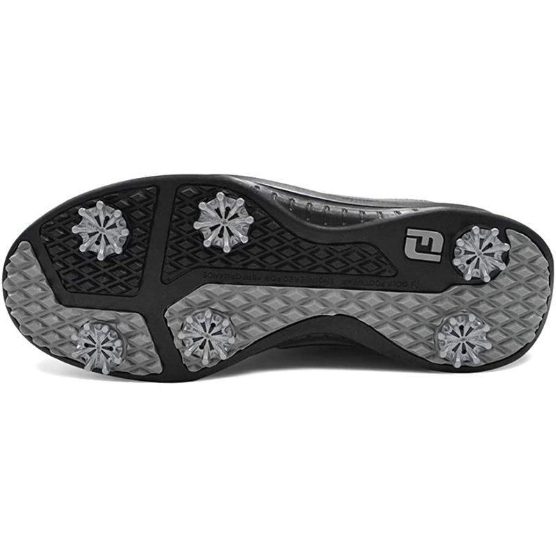 フットジョイ FJ ゴルフシューズ JFCONTOUR BOA ダイヤル式 メンズ 靴 (27cm， ブラック/チャコール) FJ ゴルフシューズ JFCONTOUR BOA ダイヤル式 メンズ 靴 27cm， ブラック/チャコール