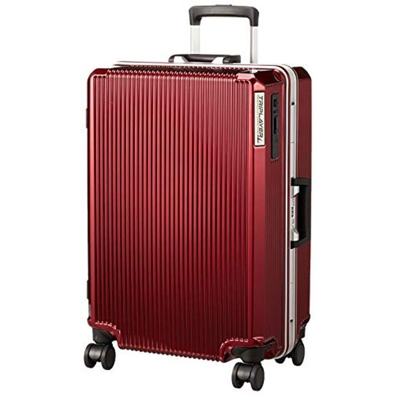 エー・エル・アイ スーツケース TRIPLAYER 63 cm ワイン