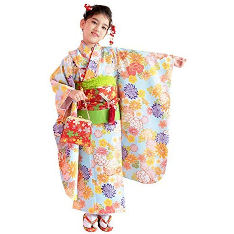キョウエツ 着物セット 四つ身着物 15点セット(着物、伊達衿、襦袢