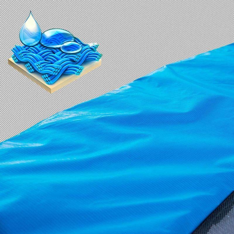 【新品同様 / 希少】 Merax トランポリン 15フィート 安全囲いネット付き ウィンドステークとはしご付き 子供用トランポリン 【HOV2021045092】(72301円)