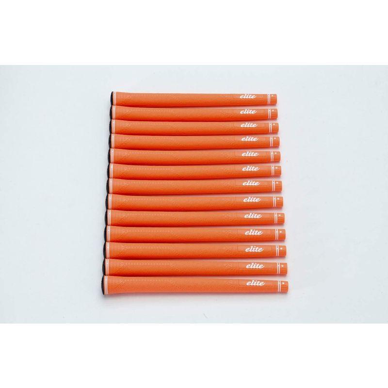 elitegrips (エリートグリップ) ゴルフ グリップ CX50 13本セット ワイルドオレンジ バックライン有り CX50 エリートグリップ ゴルフ グリップ 13本セット ワイルドオレンジ バックライン有り サイズ
