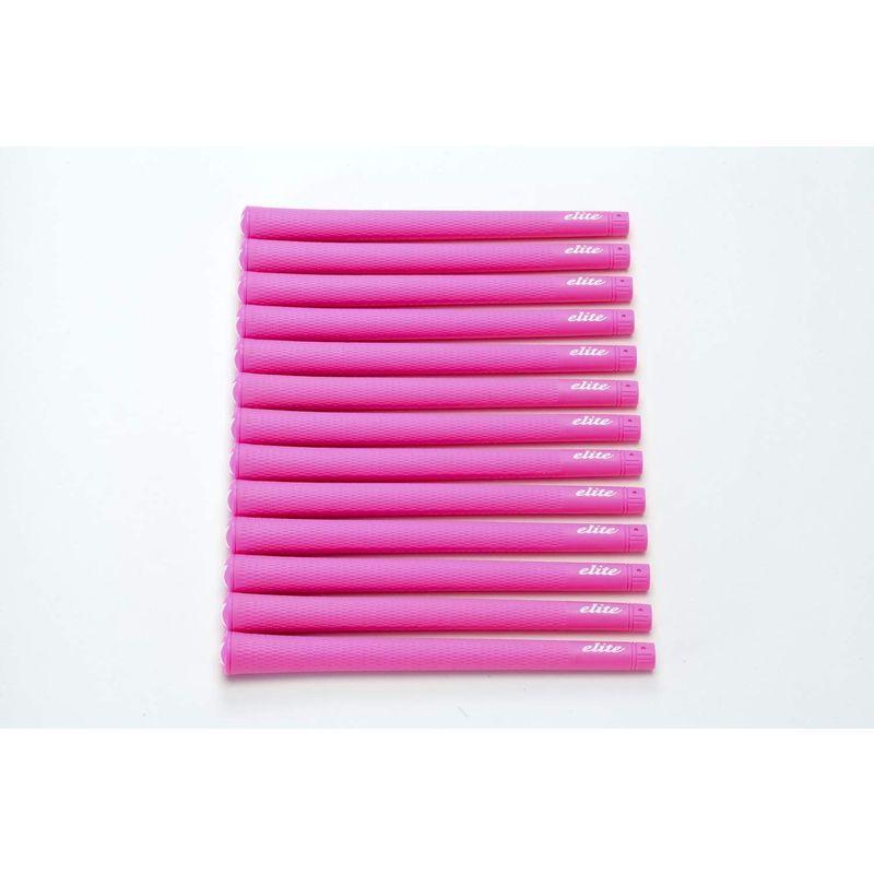 elitegrips (エリートグリップ) ゴルフ グリップ S48 STAR 13本セット ディープピンク バックライン有り S48 STAR エリートグリップ ゴルフ グリップ 13本セット ディープピンク バックライン有り 0g　±1g サイズ