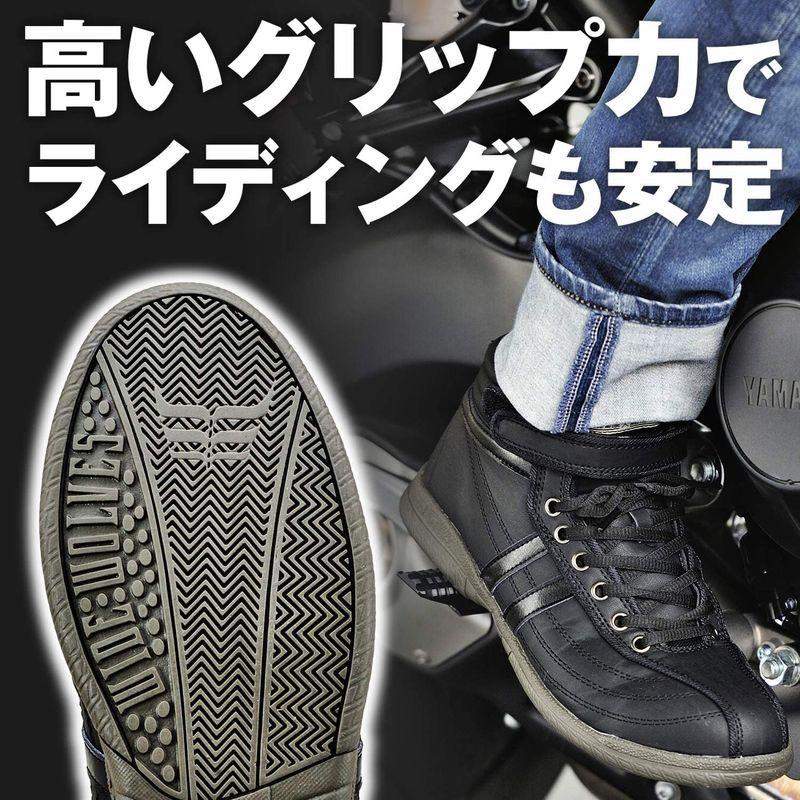 即日発送対応 デイトナ ヘンリービギンズ バイク用 ライディング シューズ 26.0cm ブラック 安全靴 ハイカット HBS-001 97210