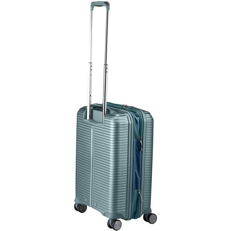 ベラージ スーツケース ファスナー エキスパンダブル ダイヤルＴＳＡロック ダブルキャスター 機内持ち込み可 31L 2.5kg グリーン ファスナー スーツケース エキスパンダブル ダイヤルＴＳＡロック ダブルキャスター 機内持ち込み可 31L 5kg グリーン