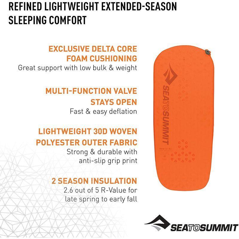 SEA TO SUMMIT(シートゥサミット) ウルトラライトS.I.マット (X-スモール) ST81101 スモール TO SUMMIT シートゥサミット ウルトラライトS マット ST81101