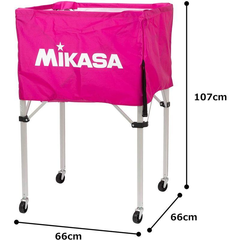 ミカサ(MIKASA) ボールカゴ(箱形)大 3点セットフレーム・幕体・キャリーケースバイオレット BC-SP-H V ボールカゴ 幕体 MIKASA 箱形 大 3点セットフレーム キャリーケースバイオレット BC SP 30個