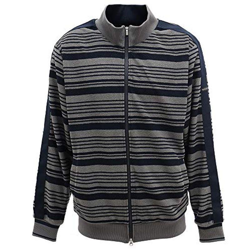 エピキュール Epicure ジャケット メンズウエア ゴルフウェア パイルボーダーブルゾン ゴルフ 151 098 グレー