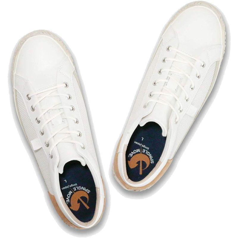 SPINGLE MOVE (スピングルムーヴ) SPM-291 スニーカー メンズ レディース ホワイト MOVE スピングルムーヴ SPM スニーカー メンズ レディース ホワイト メイン素材 レザー ナイロン