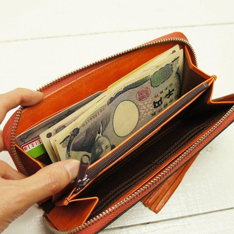 パッカパッカ pacca pacca 日本製 本革 長財布 ラウンドファスナー アラベスク 馬革 牛革 (ホワイトベージュ) ウェア&シュー pacca 馬革 牛革 日本製 本革 長財布 ラウンドファスナー アラベスク ホワイトベージュ ウェア&シュー レザー