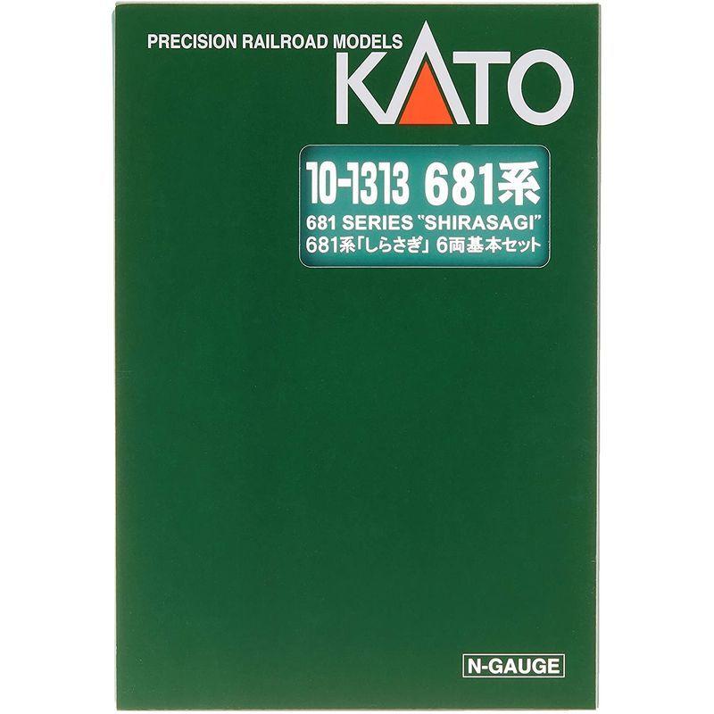 KATO Nゲージ 681系 しらさぎ 基本 6両セット 10-1313 鉄道模型 電車 Nゲージ 681系 しらさぎ 基本 6両セット 鉄道模型 電車