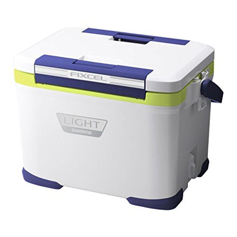 シマノ(SHIMANO) クーラーボックス 小型 17L フィクセル ライト 170LF-017N 釣り用 ライムグリーン クーラーボックス ライムグリーン SHIMANO 小型 17L フィクセル ライト 170LF 017N 釣り用 幅x長x高