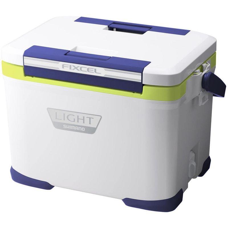 シマノ(SHIMANO) クーラーボックス 小型 17L フィクセル ライト 170LF-017N 釣り用 ライムグリーン クーラーボックス ライムグリーン SHIMANO 小型 17L フィクセル ライト 170LF 017N 釣り用 幅x長x高