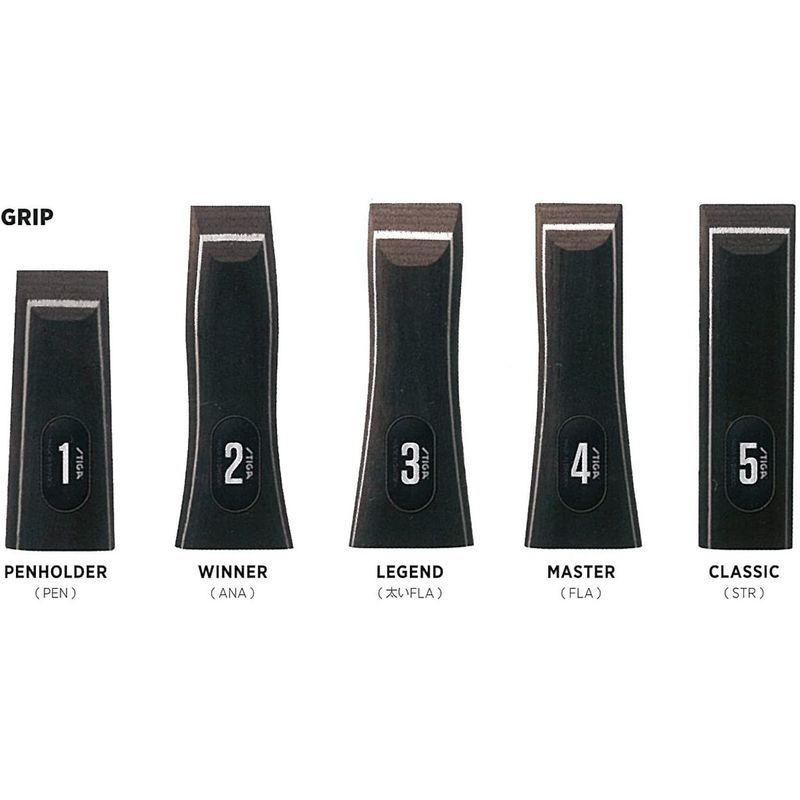 STIGA(スティガ) 卓球 ラケット カーボネード 45 フレアグリップ ジュ・ユリン選手使用 1062-35 スティガ 卓球 ラケット カーボネード フレアグリップ ジュ ユリン選手使用