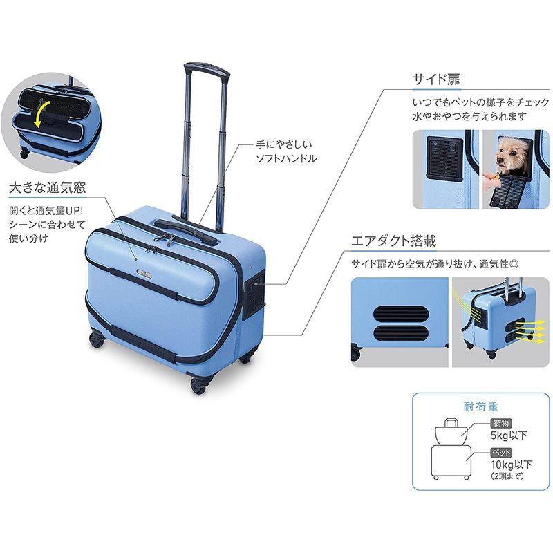 ジェックス OSOTOキャリー roller(ローラー) スカイブルー M サイズ サイズ OSOTOキャリー roller ローラー スカイブルー