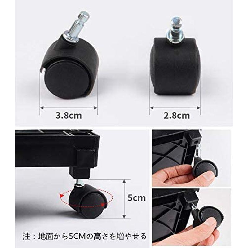 現品発送 Aeon hum 組立式ガーデンボックス プランターボックス プラスチック 園芸 鉢植え入れ 花、植物、野菜栽培 自由組立 滑車付け ブラウ 【H2214751283】(12278円)