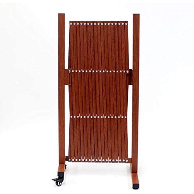 アルマックス(Almax) アルミ伸縮フェンスキャスター付き(木目調 ブラウン) 高さ1m×幅5m QXG1050WBN 1台 Almax アルミ伸縮フェンスキャスター付き 木目調 ブラウン 高さ1m×幅5m QXG1050WBN 1台