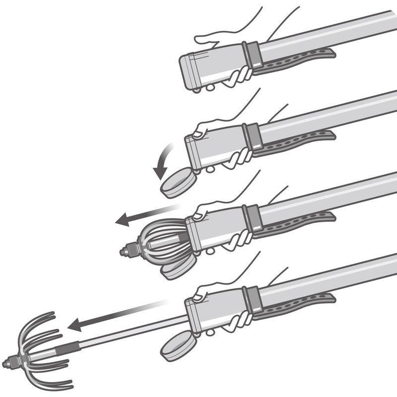 第一精工 ギャフ オートキングギャフ 500ガンメタ 32083 イカ 青物 エギング 釣り ギャフ オートキングギャフ 500ガンメタ イカ 青物 エギング 釣り