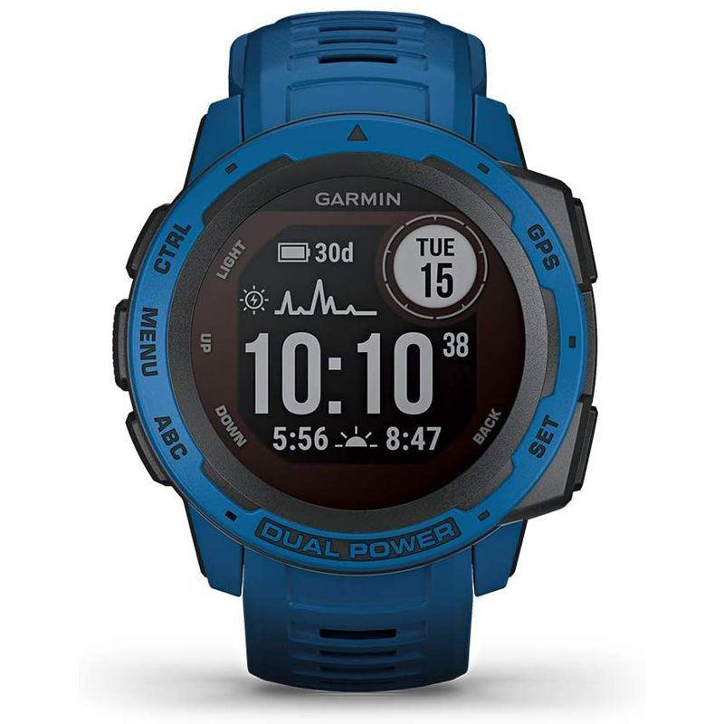 68%以上節約ガーミン Instinct Dual 小 Power Tidal Blue 010-02293-35 その他ランニング用品 ガーミン GARMIN インスティンクト デュアルパワー タイダルブルー 日本語正規版 #010-02293-35 Instinct Dual Power Tidal Blue