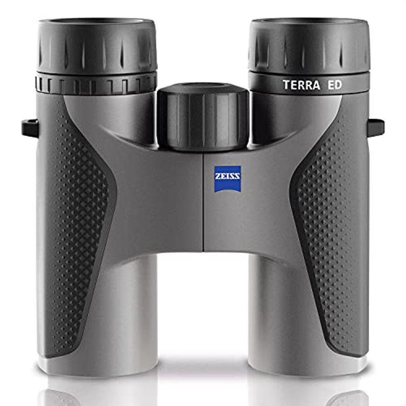 ZEISS 双眼鏡 Terra ED 10x32 ダハプリズム式 10倍 32口径 EDレンズ タフ&軽量 完全防水 グレー 653504