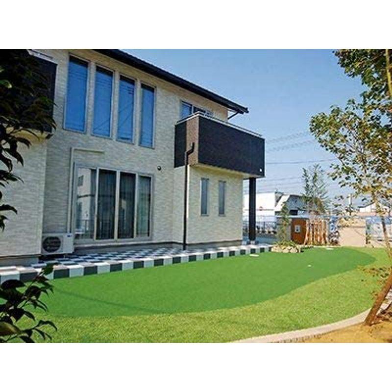 【超美品】 人工芝 リアリーターフ（パイル25mm）1m×10m 【OCQ7436274642】(26603円)