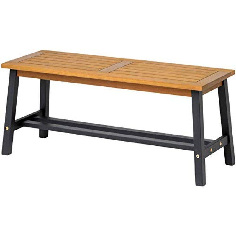 タカショー(Takasho)マリーウッド ベンチ ノワール MWF-24BCG