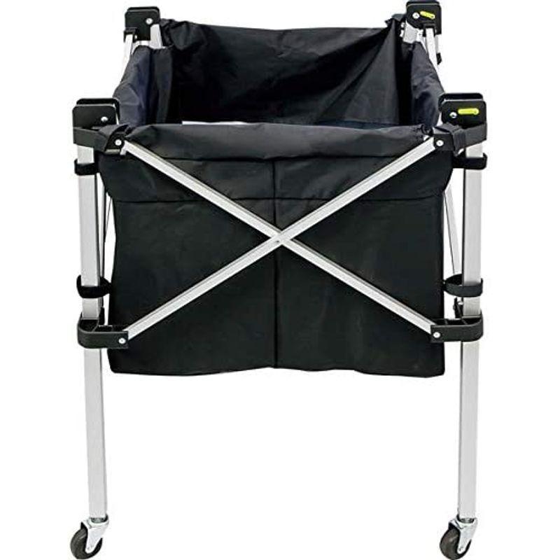 ミカサ(MIKASA) 折りたたみ式ボールカゴ(舟形)3点セットフレーム・幕体・キャリーケース ブラック AC-BC210-BK キャリーケース ブラック 幕体 MIKASA 折りたたみ式ボールカゴ 舟形 3点セットフレーム AC BC210 BK ナイロン