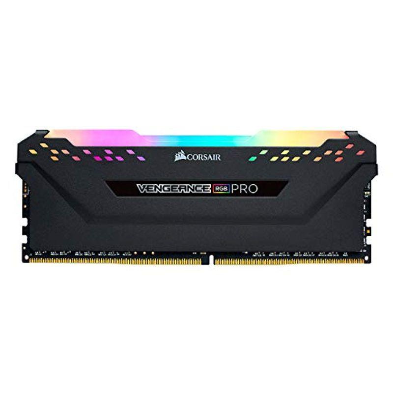 CORSAIR DDR4-2933MHz デスクトップPC用 メモリモジュール VENGEANCE RGB PRO シリーズ 16GB 8G